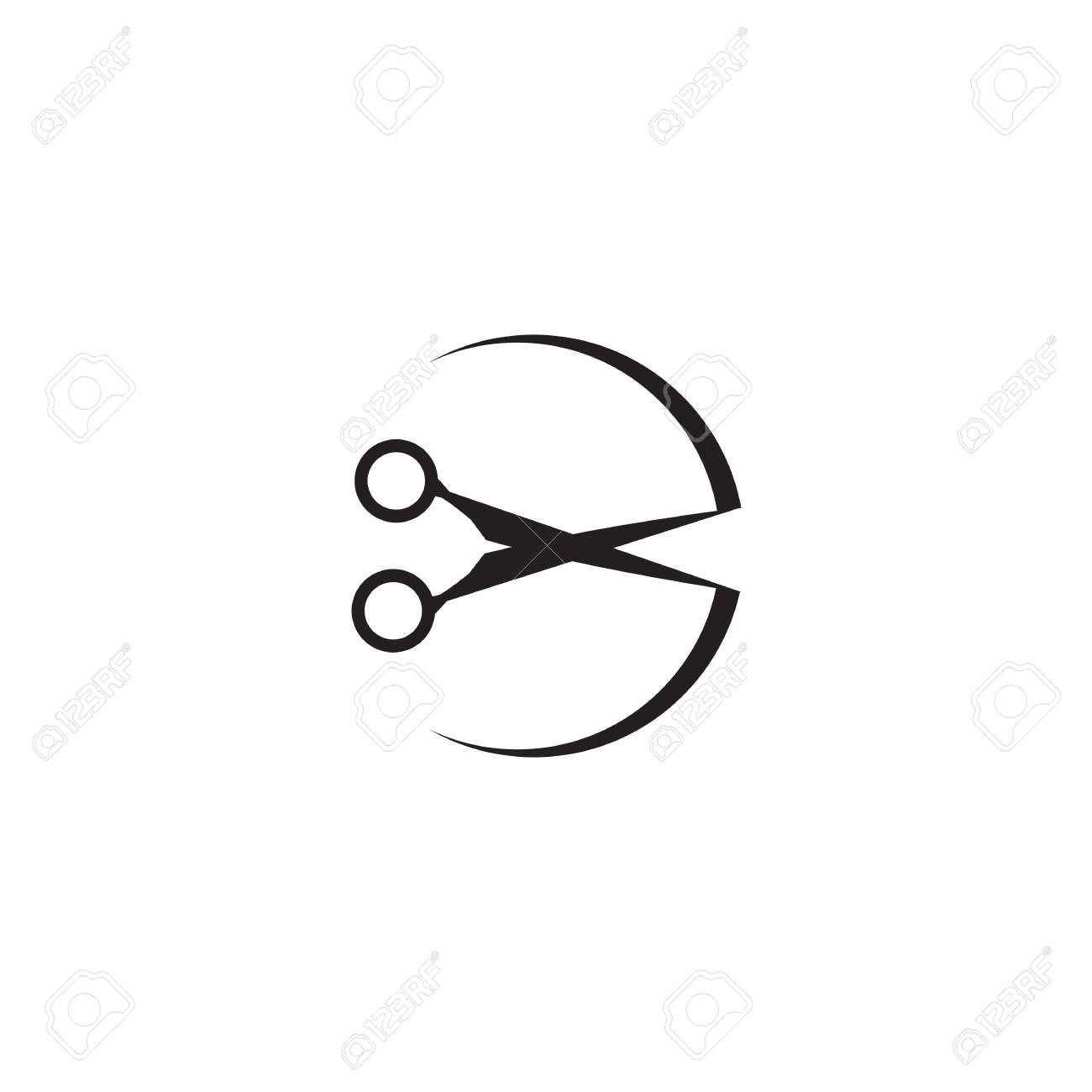 Detail Scissors Logo Nomer 48