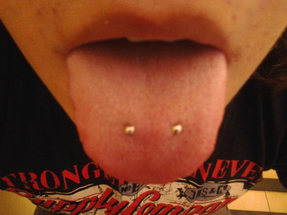 Detail Scoop Tongue Piercing Jewelry Nomer 16