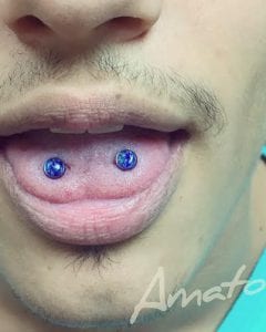 Detail Scoop Tongue Piercing Rings Nomer 11