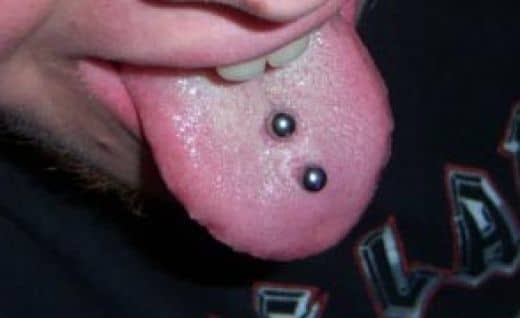 Detail Scoop Tongue Piercing Rings Nomer 50