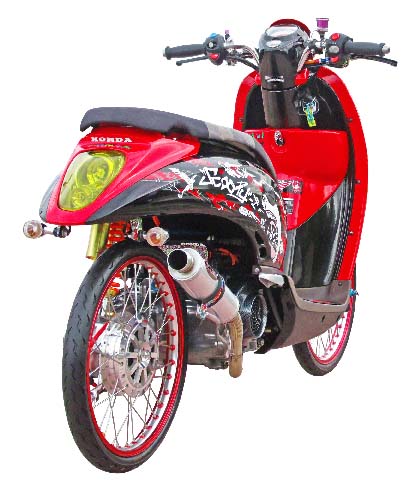 Detail Scoopy Drag Racing Nomer 5