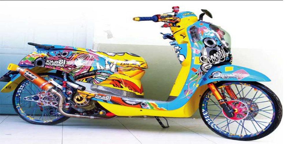 Detail Scoopy Drag Racing Nomer 44