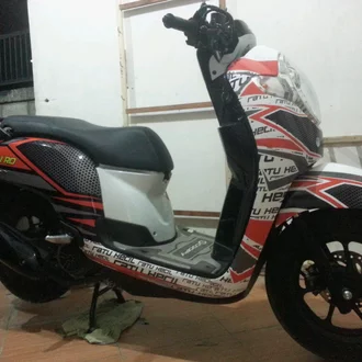 Detail Scoopy Drag Racing Nomer 45