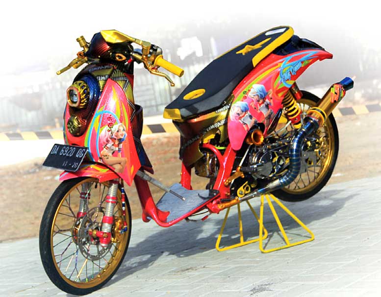 Detail Scoopy Drag Racing Nomer 46