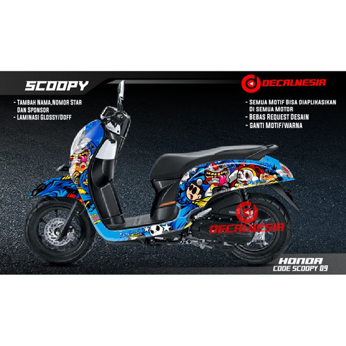 Detail Scoopy Full Variasi Nomer 17