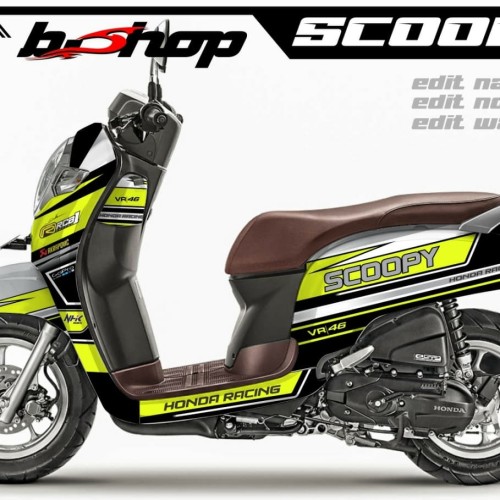 Detail Scoopy Full Variasi Nomer 19