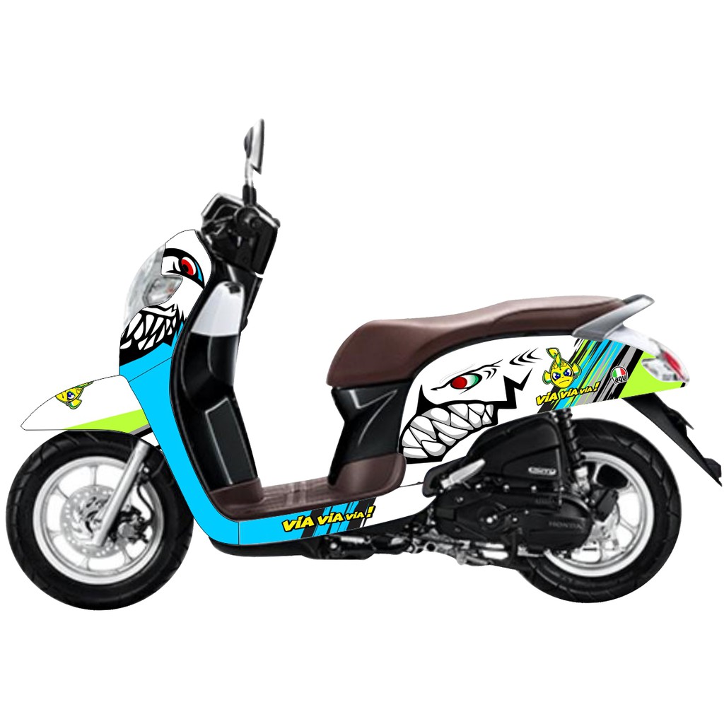 Detail Scoopy Full Variasi Nomer 20