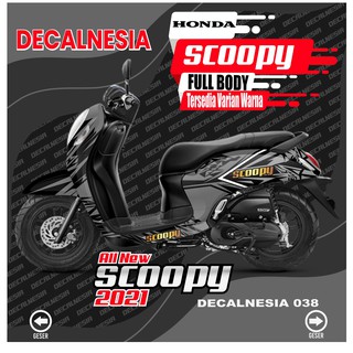 Detail Scoopy Full Variasi Nomer 21