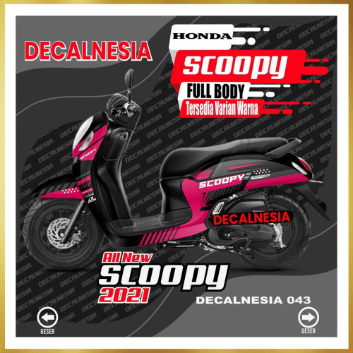 Detail Scoopy Full Variasi Nomer 32