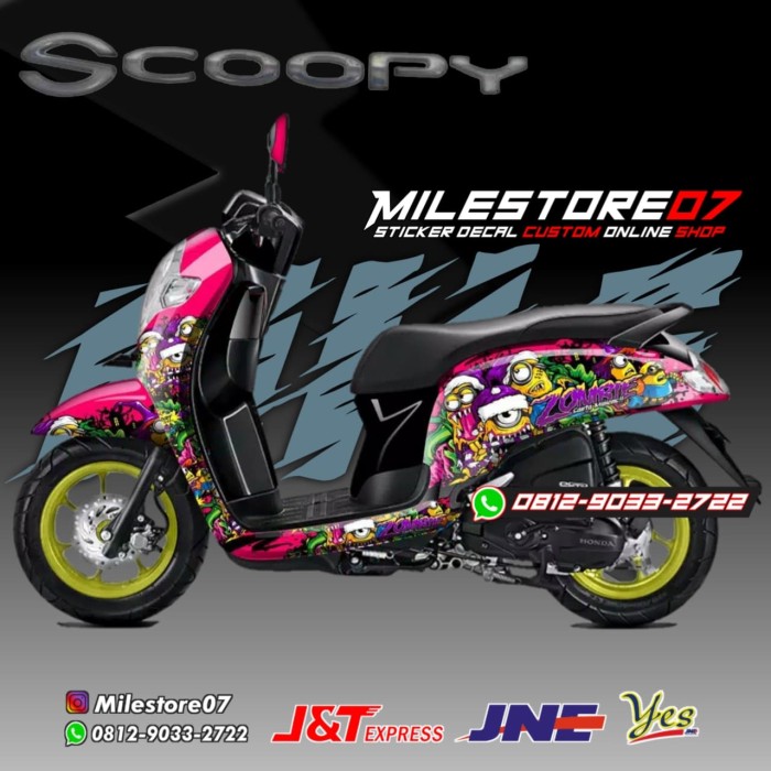 Detail Scoopy Full Variasi Nomer 46