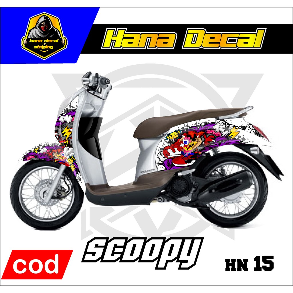 Detail Scoopy Full Variasi Nomer 51