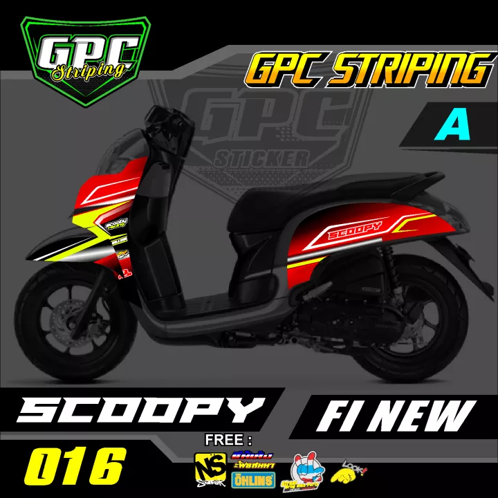 Detail Scoopy Full Variasi Nomer 53