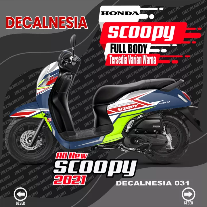 Detail Scoopy Full Variasi Nomer 7