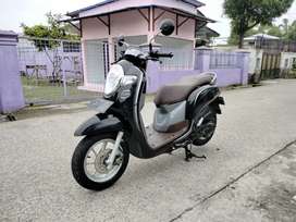 Detail Scoopy Hitam Silver Nomer 19