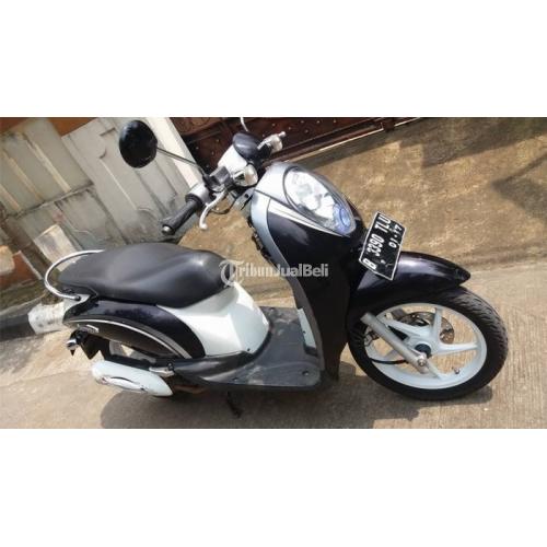 Detail Scoopy Hitam Silver Nomer 31