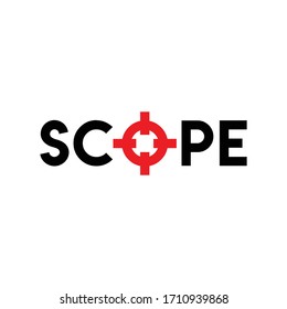 Detail Scope Logo Nomer 13