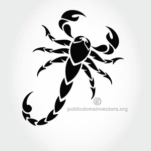 Detail Scorpio Clipart Nomer 25