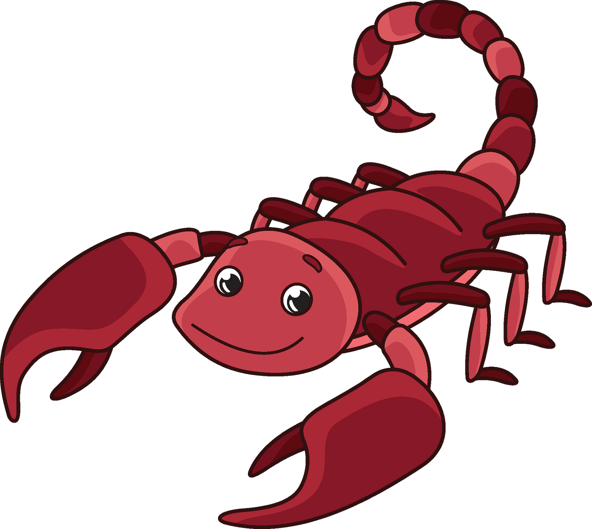 Detail Scorpio Clipart Nomer 44