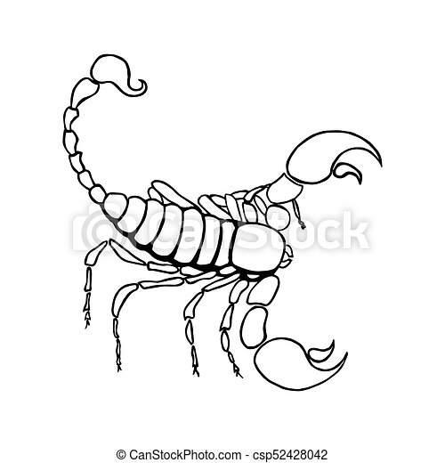 Detail Scorpio Sign Clipart Nomer 28