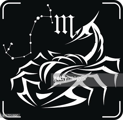 Detail Scorpio Sign Clipart Nomer 36