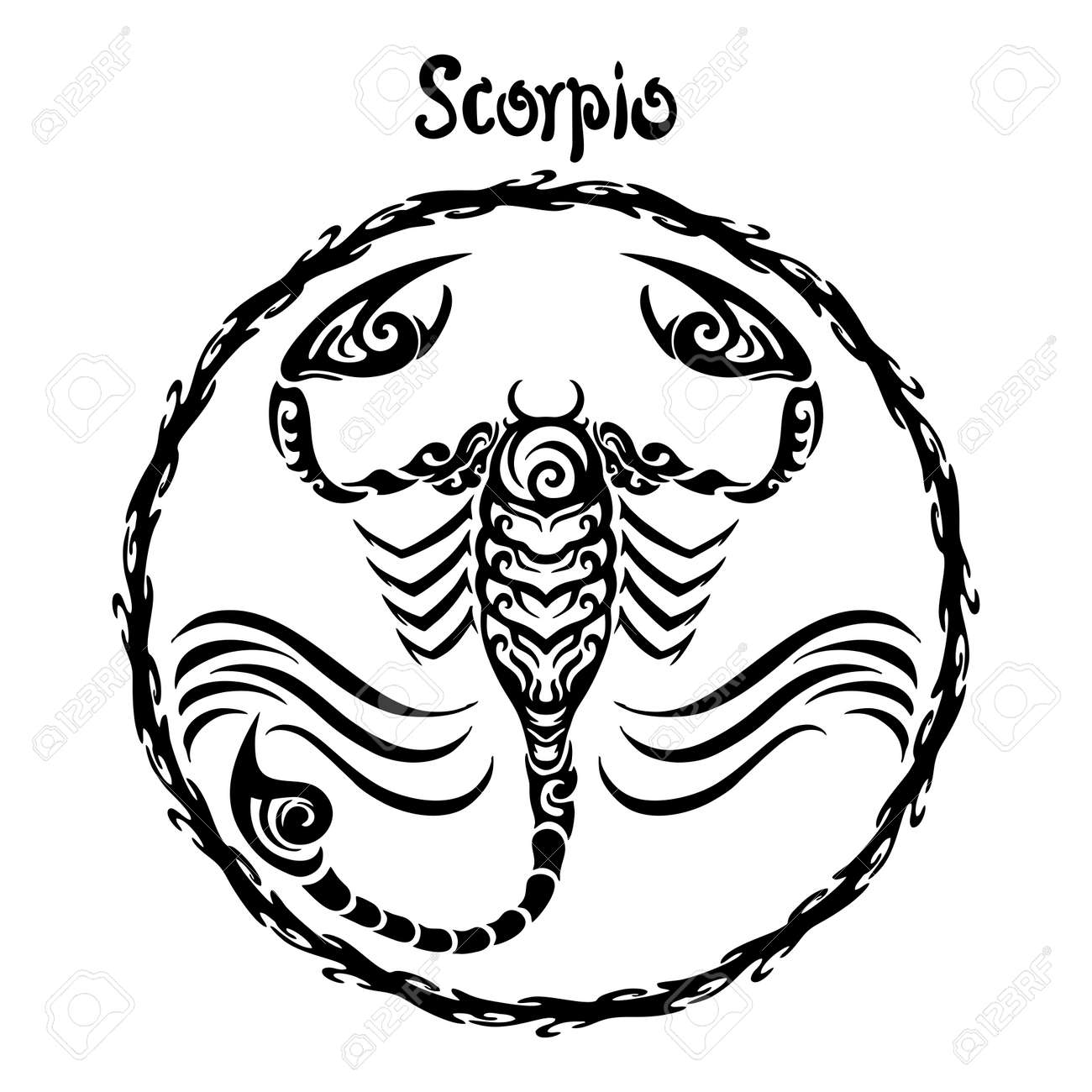 Detail Scorpio Signs Images Nomer 55