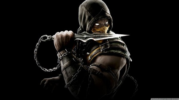 Detail Scorpion Chain Mortal Kombat Nomer 13