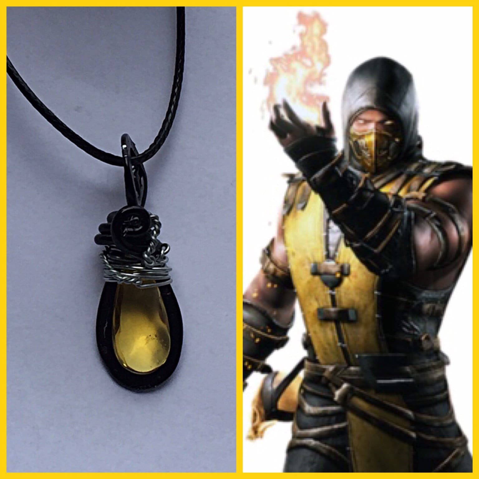 Detail Scorpion Chain Mortal Kombat Nomer 30