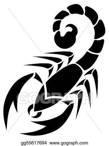 Detail Scorpion Clipart Simple Nomer 12