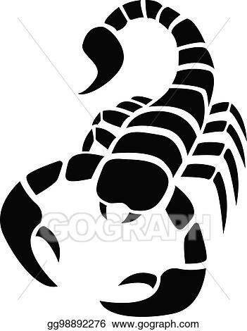 Detail Scorpion Clipart Simple Nomer 26