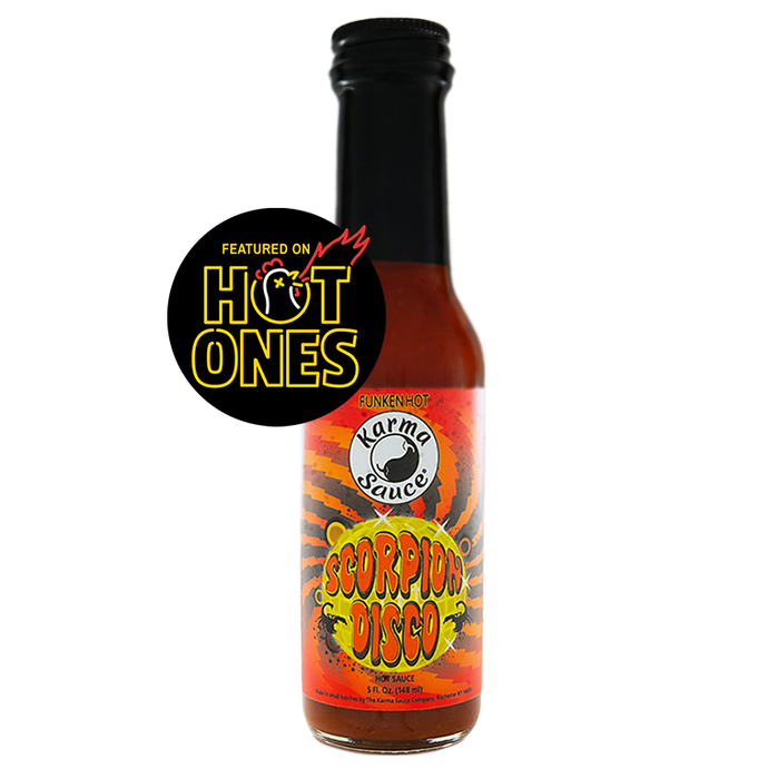 Detail Scorpion Disco Hot Sauce Nomer 10