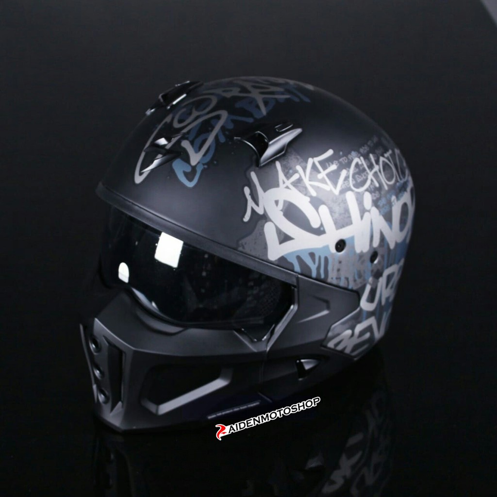 Detail Scorpion Exo Covert X Helmet Nomer 11