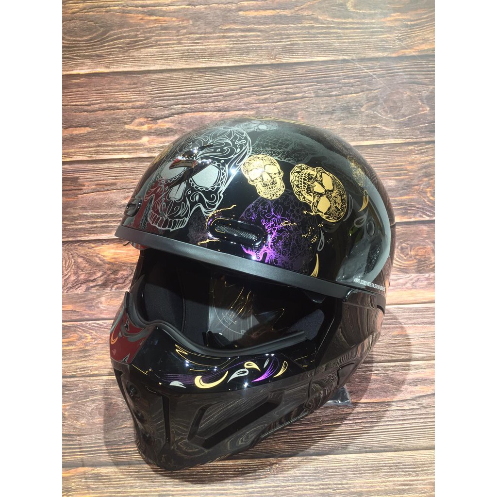 Detail Scorpion Exo Covert X Helmet Nomer 18