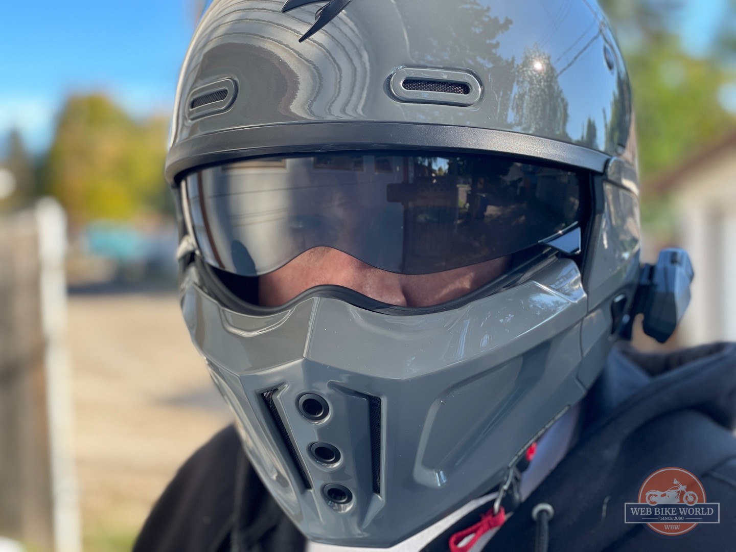 Detail Scorpion Exo Covert X Helmet Nomer 23