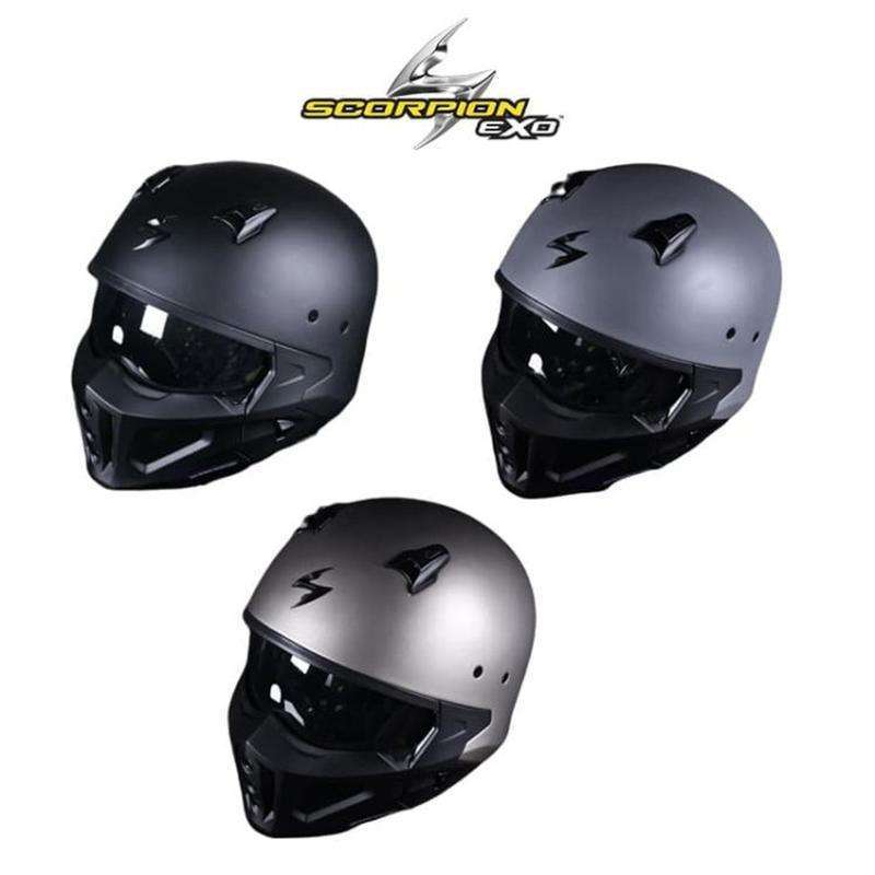 Detail Scorpion Exo Covert X Helmet Nomer 34