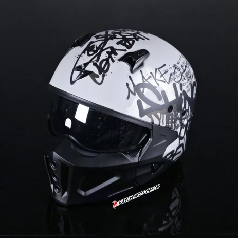 Detail Scorpion Exo Covert X Helmet Nomer 36