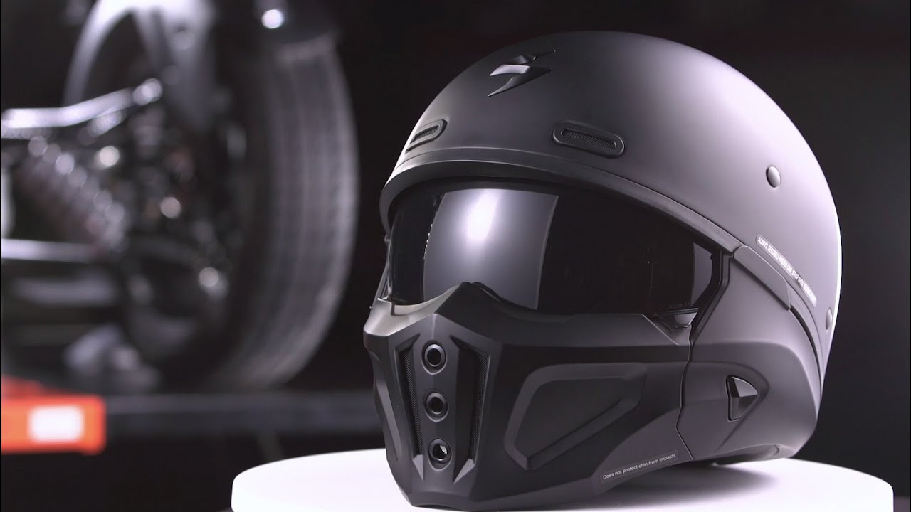 Detail Scorpion Exo Covert X Helmet Nomer 58