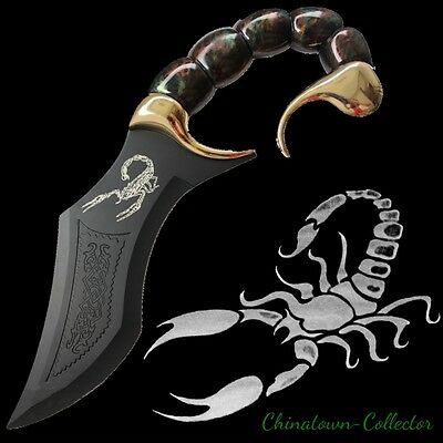 Detail Scorpion Fantasy Knife Nomer 4