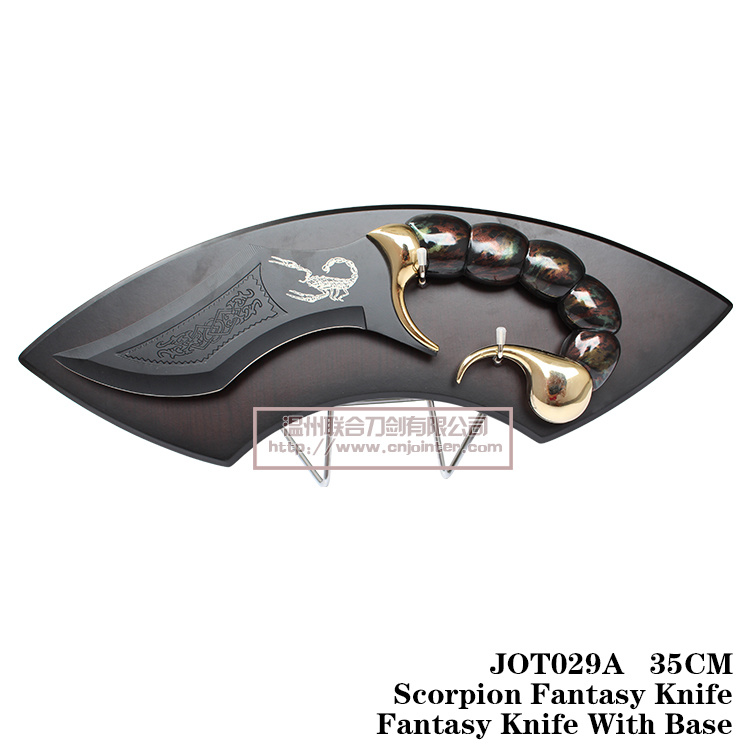 Detail Scorpion Fantasy Knife Nomer 27