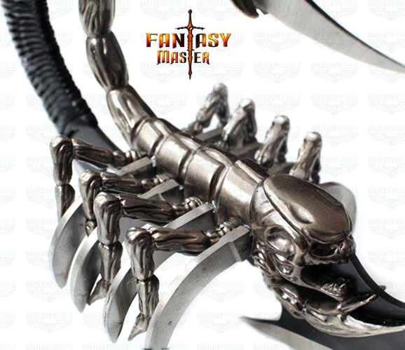 Detail Scorpion Fantasy Knife Nomer 33