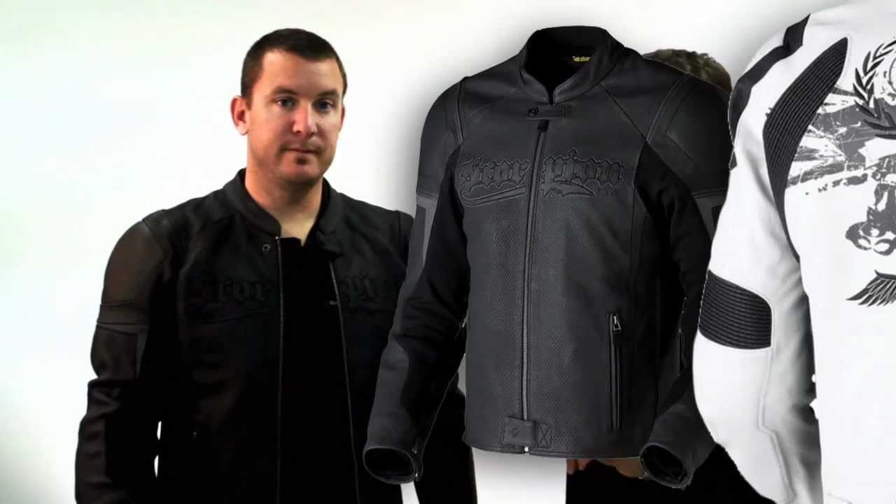 Detail Scorpion Leather Motorcycle Jacket Nomer 36