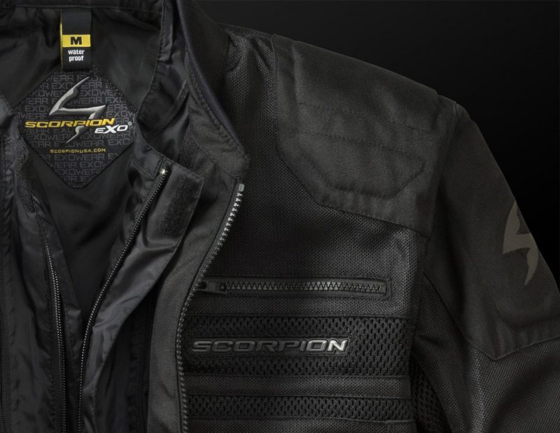 Detail Scorpion Leather Motorcycle Jacket Nomer 51