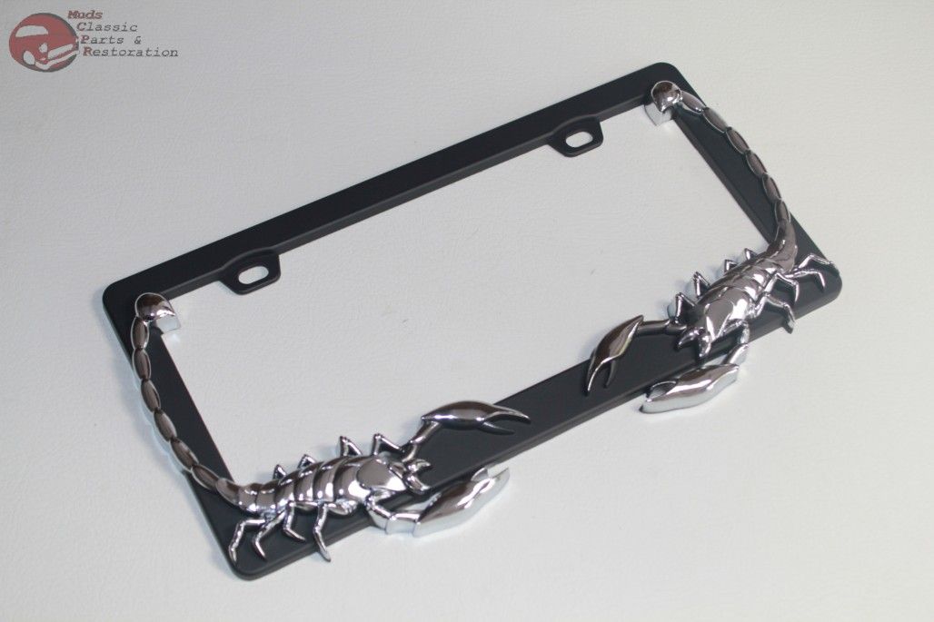 Detail Scorpion License Plate Frames Nomer 13