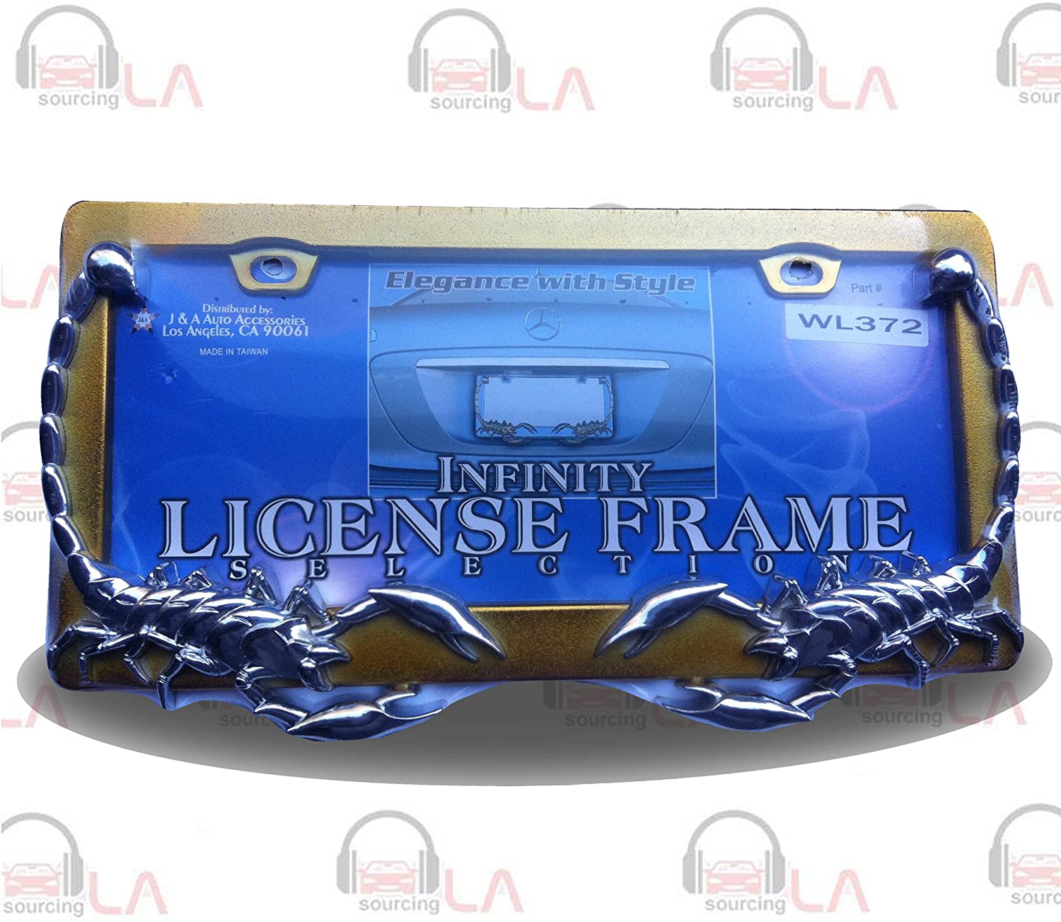 Detail Scorpion License Plate Frames Nomer 18