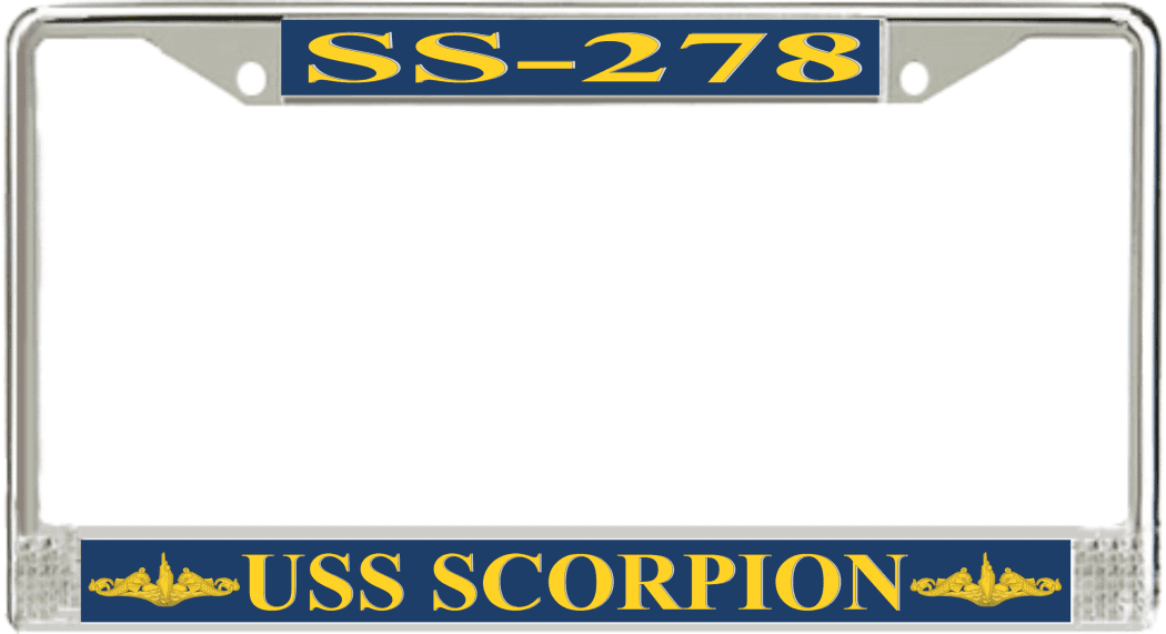 Detail Scorpion License Plate Frames Nomer 20