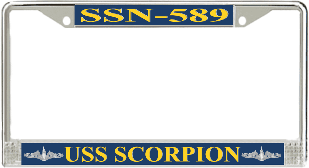 Detail Scorpion License Plate Frames Nomer 23