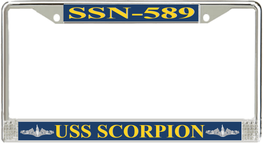 Detail Scorpion License Plate Frames Nomer 28