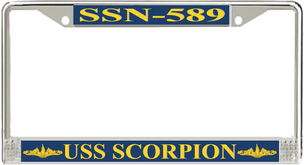 Detail Scorpion License Plate Frames Nomer 29