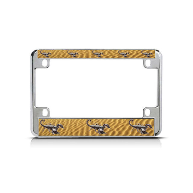 Detail Scorpion License Plate Frames Nomer 8