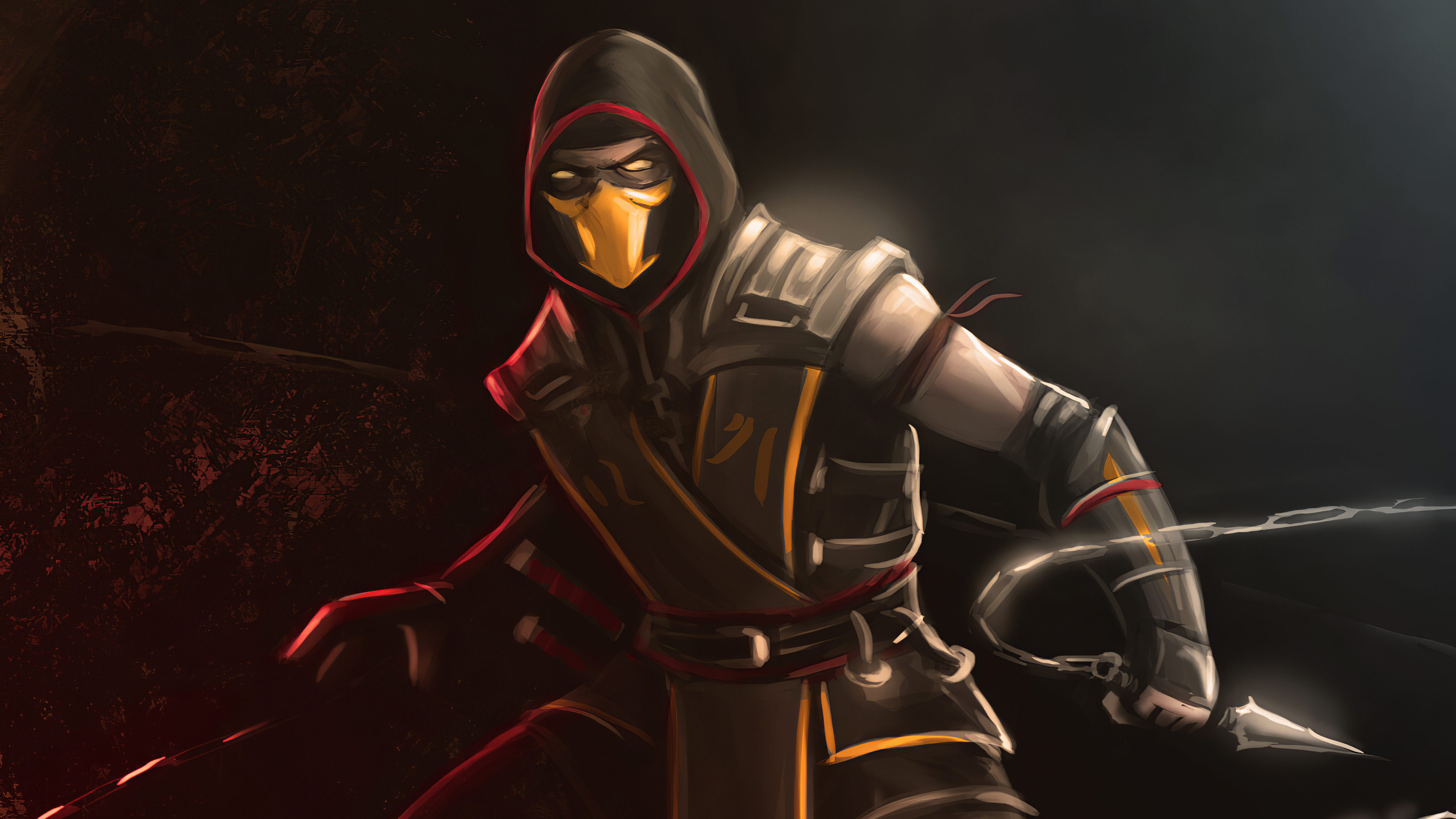 Detail Scorpion Mortal Kombat Wallpaper Nomer 22