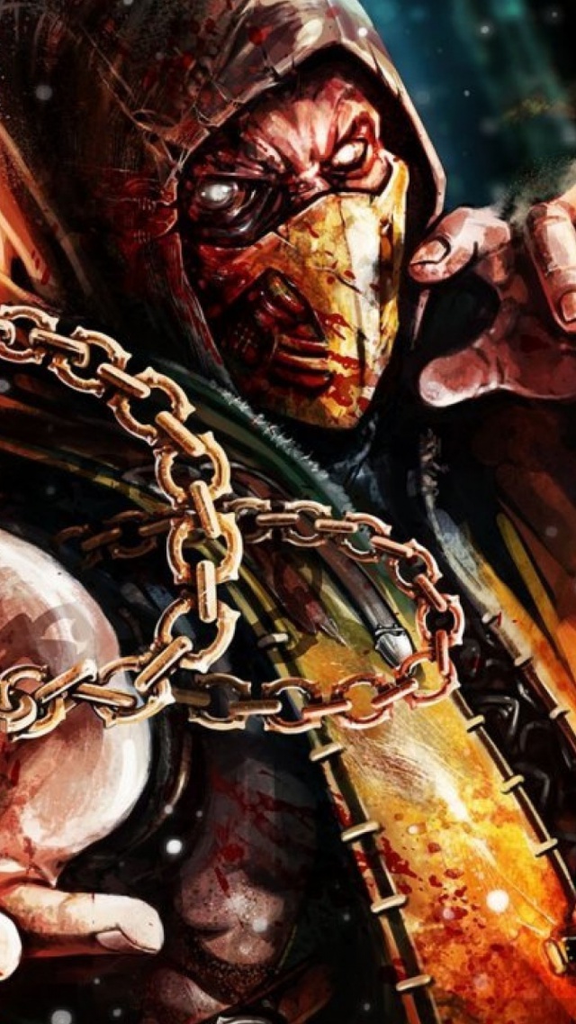 Detail Scorpion Mortal Kombat Wallpaper Nomer 42